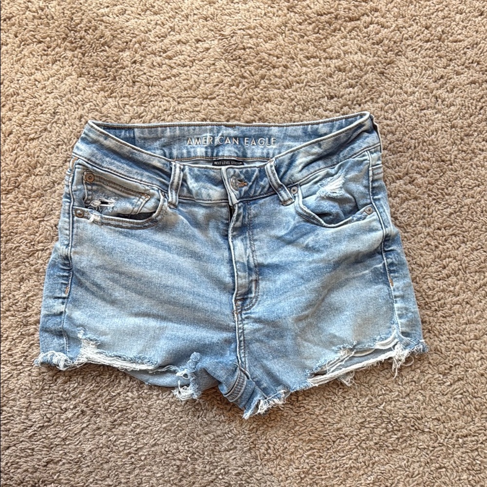 American Eagle Outfitters Women's Blue Denim Shorts